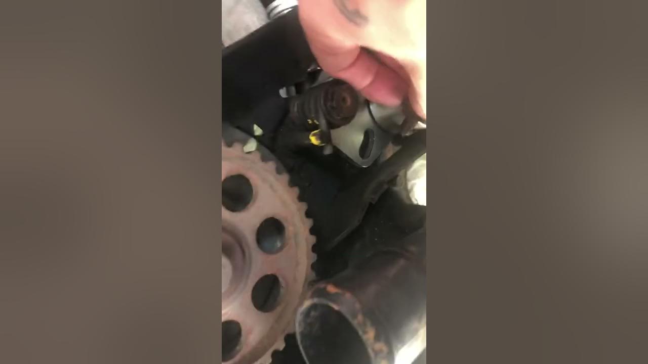 Ford Ranger 2.3 2.5 Timing Belt Tensioner Trick - YouTube