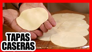 🥟 Masa para TAPAS DE EMPANADA CASERAS | RECETA FÁCIL