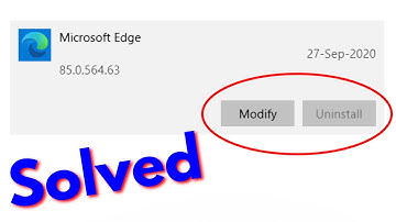 Fix new microsoft edge uninstall button grayed out - remove edge browser in permanently