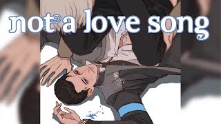 Nightcore - Not A Love Song [male]