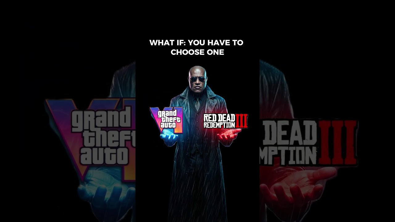 The hardest choice in gaming history... 🔴🔵