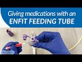 Giving medications with a non ENFit syringe