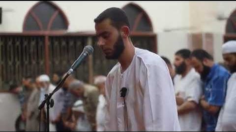 صلاة التراويح  في مسجد عباد الرحمن  بصوت القارئ  الرائع  : محمد  صيدم