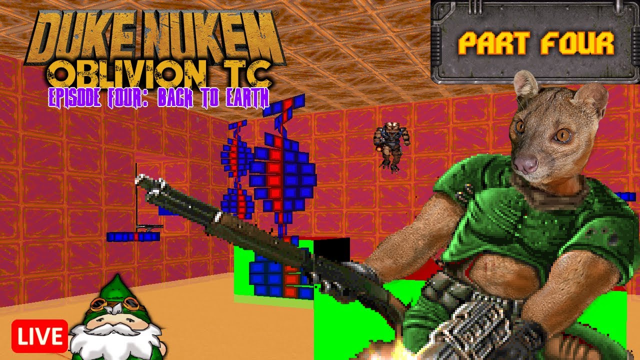 EPISODE 112 -  Oblivion TC: Back to Earth (Part 4) - A Duke Nukem 3D Psychedelic Something
