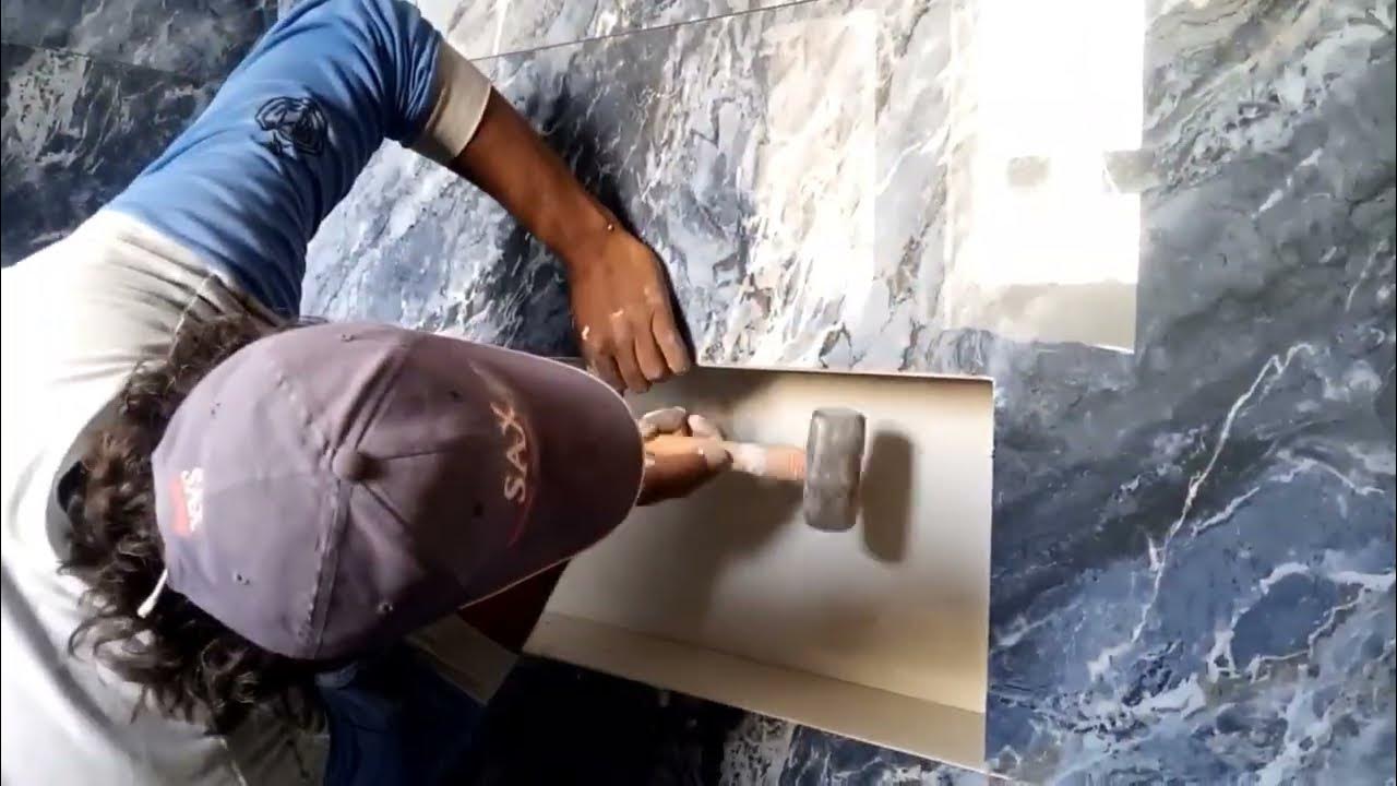 How To Tile A Shower Niche Ceramics Tile installation Ceramic Tile