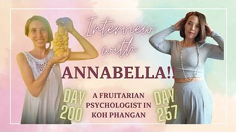 FB Live Interview with a Fruitarian Psychologist in Koh Phangan (Italian translation)