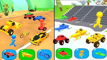 Shape Shifting Gameplay Levels 267-270 || iOS Android gameplay video level up || shape run