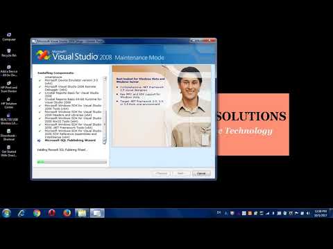 How to install Visual studio 2008 software? (for Visualbasic.net) part-3