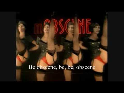 Marilyn Manson mOBSCENE With Lyrics