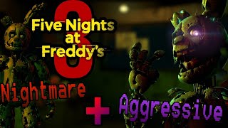 [ПОТЕРЯННЫЙ ЭПИЗОД] Five Nights at Freddy's 3 Remastered Android (v.2.0.1) 6 Ночь + Агрессивность