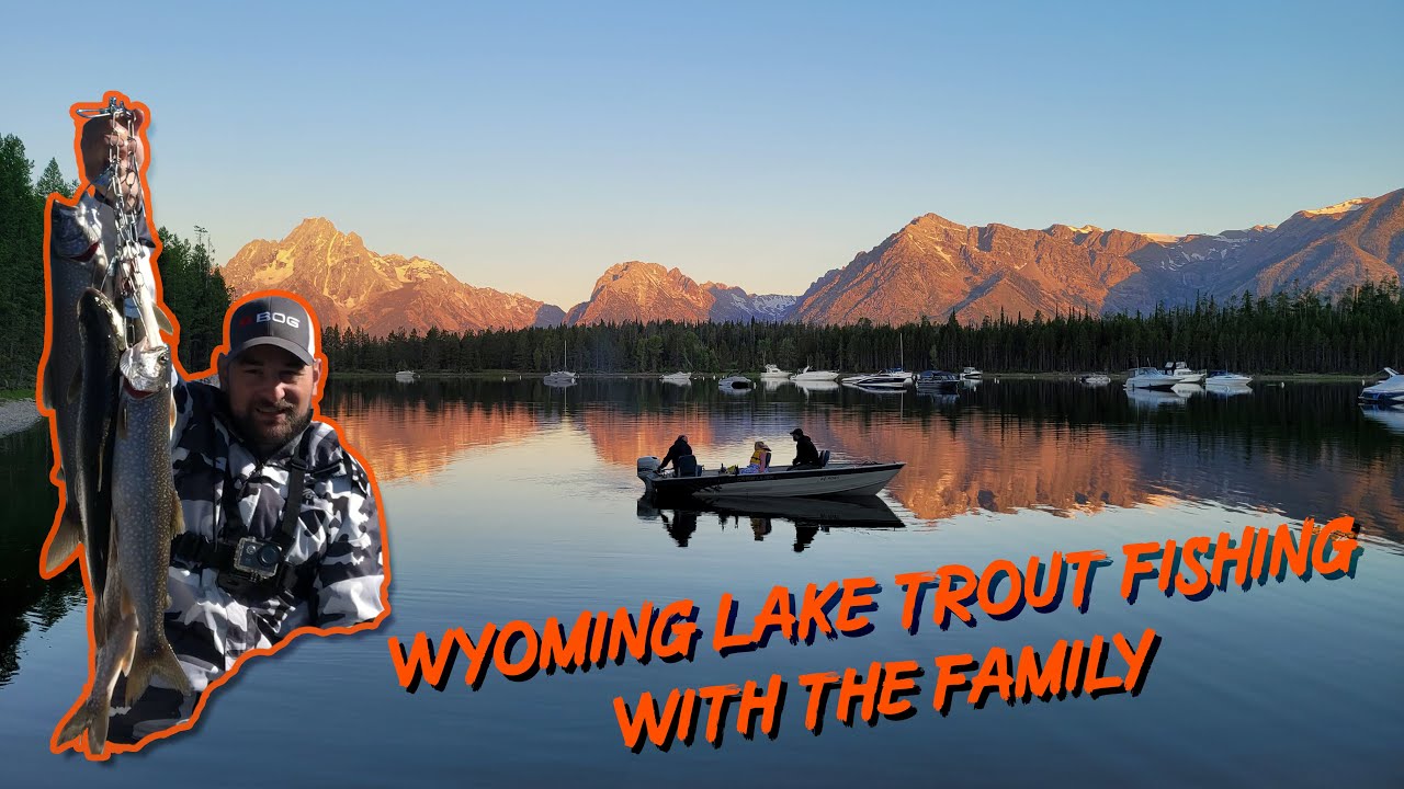 Fantastic Trout Fishing Jackson Lake Wyoming YouTube