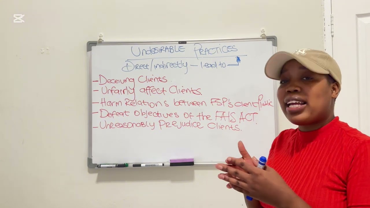 Undesirable Practices Under FAIS | RE5 Study Guide