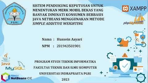 𝐃𝐞𝐦𝐨 𝐏𝐫𝐨𝐠𝐫𝐚𝐦 𝐀𝐩𝐥𝐢𝐤𝐚𝐬𝐢 𝐓𝐮𝐠𝐚𝐬 𝐀𝐤𝐡𝐢𝐫 | 𝐔𝐧𝐢𝐯𝐞𝐫𝐬𝐢𝐭𝐚𝐬 𝐈𝐧𝐝𝐫𝐚𝐩𝐫𝐚𝐬𝐭𝐚 𝐏𝐆𝐑𝐈 | 𝐇𝐮𝐬𝐬𝐞𝐢𝐧 𝐀𝐬𝐲𝐚𝐫𝐢 - 𝟐𝟎𝟏𝟗𝟒𝟑𝟓𝟎𝟏𝟗𝟎𝟏