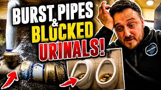 Burst Pipes, Blocked Urinals & A Callback To Those Cheap Amazon Sinks!
