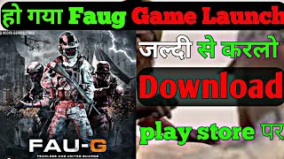 Faug game Launched on play store| Faug game kaise download kare| Download FAUG game in play store screenshot 2