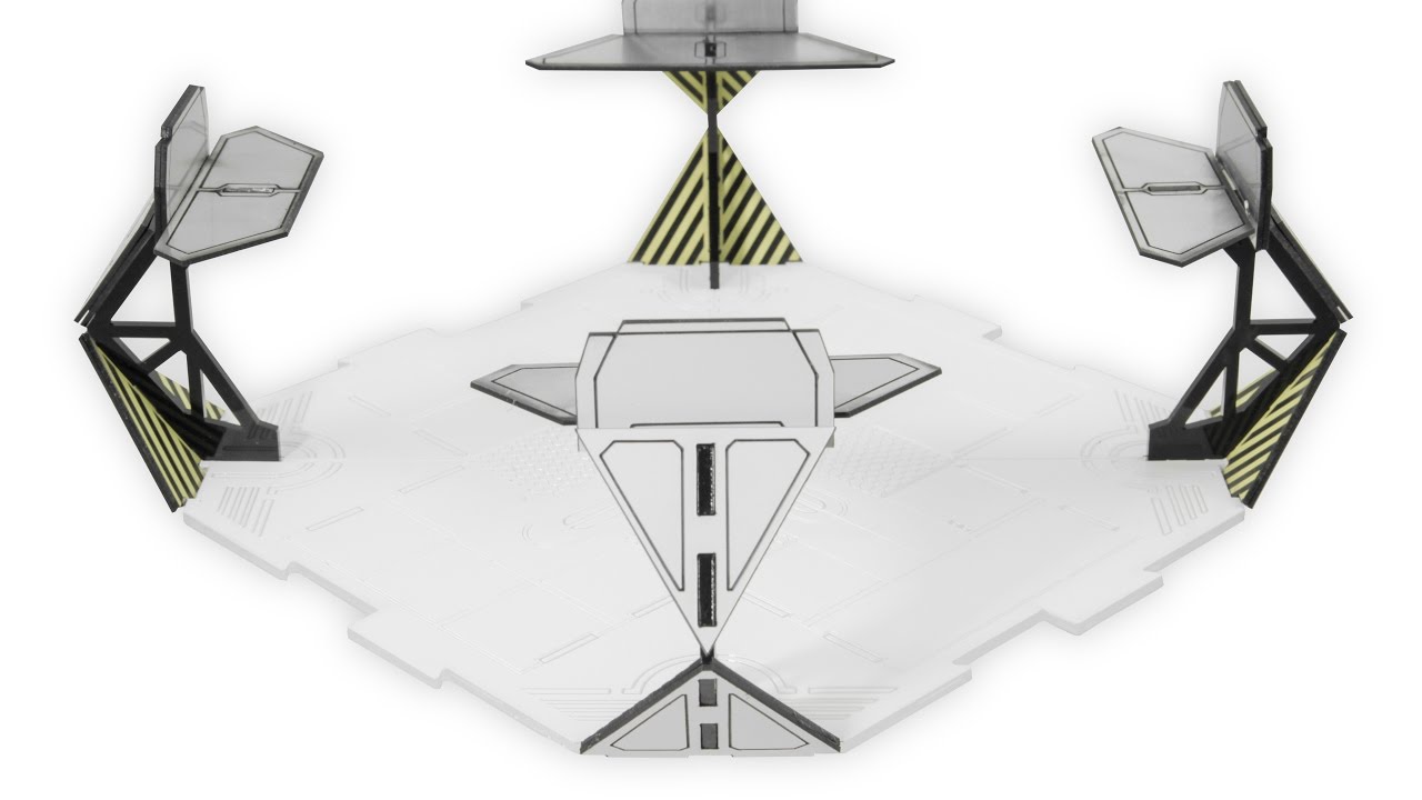 Laser Terrain - Making of Cross Section