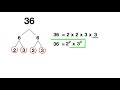 Prime Factorization Using Exponents Quiz