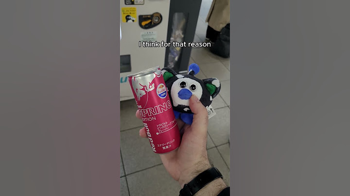 Red Bull Japan Spring Edition review with OuiOui