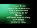 CELINE DION - Another Year Has Gone By (Lyrics)