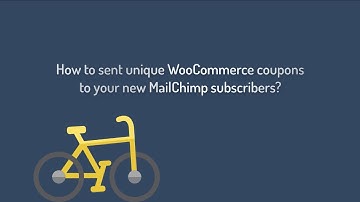 How to send unique WooCommerce coupons to your new MailChimp subscribers?