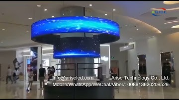 Soft Led Module Curved Flexible Led Display Screen For Cylindrical Column Use,Circular Curved Flexib
