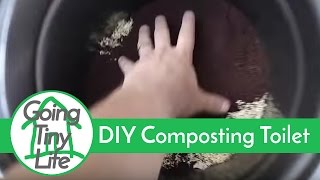 Tiny House Life - Composting Toilet Mixture