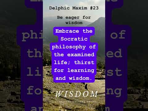 Delphic Maxim #23