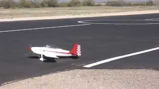 New Hangar9 RV-8 Takeoff 1-10-14.