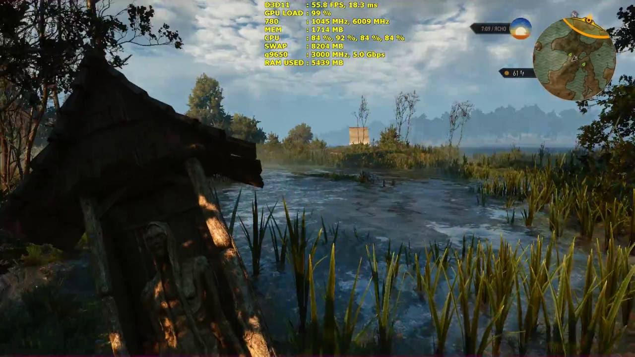 Witcher scent as first person view ВЕДЬМАК 3 с модами