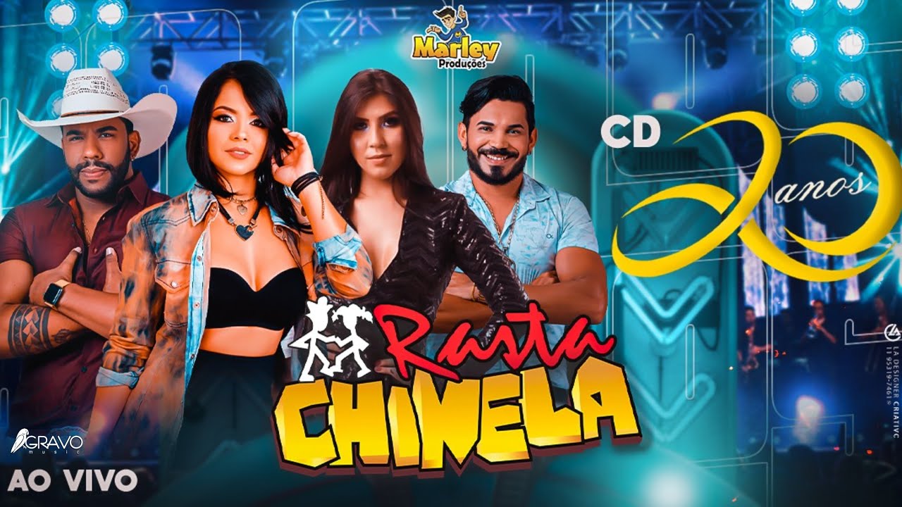 Rasta Chinela -  20 Anos Ao Vivo - O Forró Sertanejo da Bahia - Lançamento