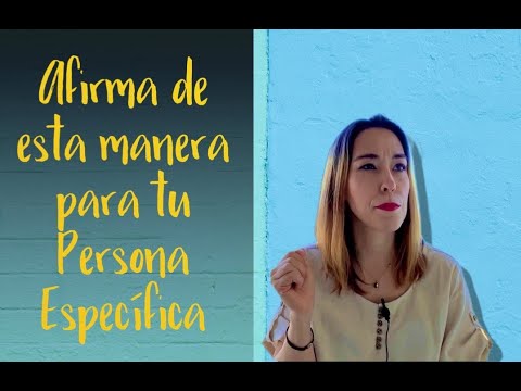 Video: ¿Cómo realizo un compromiso específico?