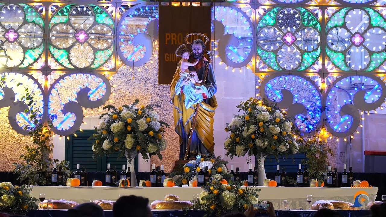 Il Rito delle Tavole di San Giuseppe del 18/03/2025 a Giurdignano | InOnda WebTv