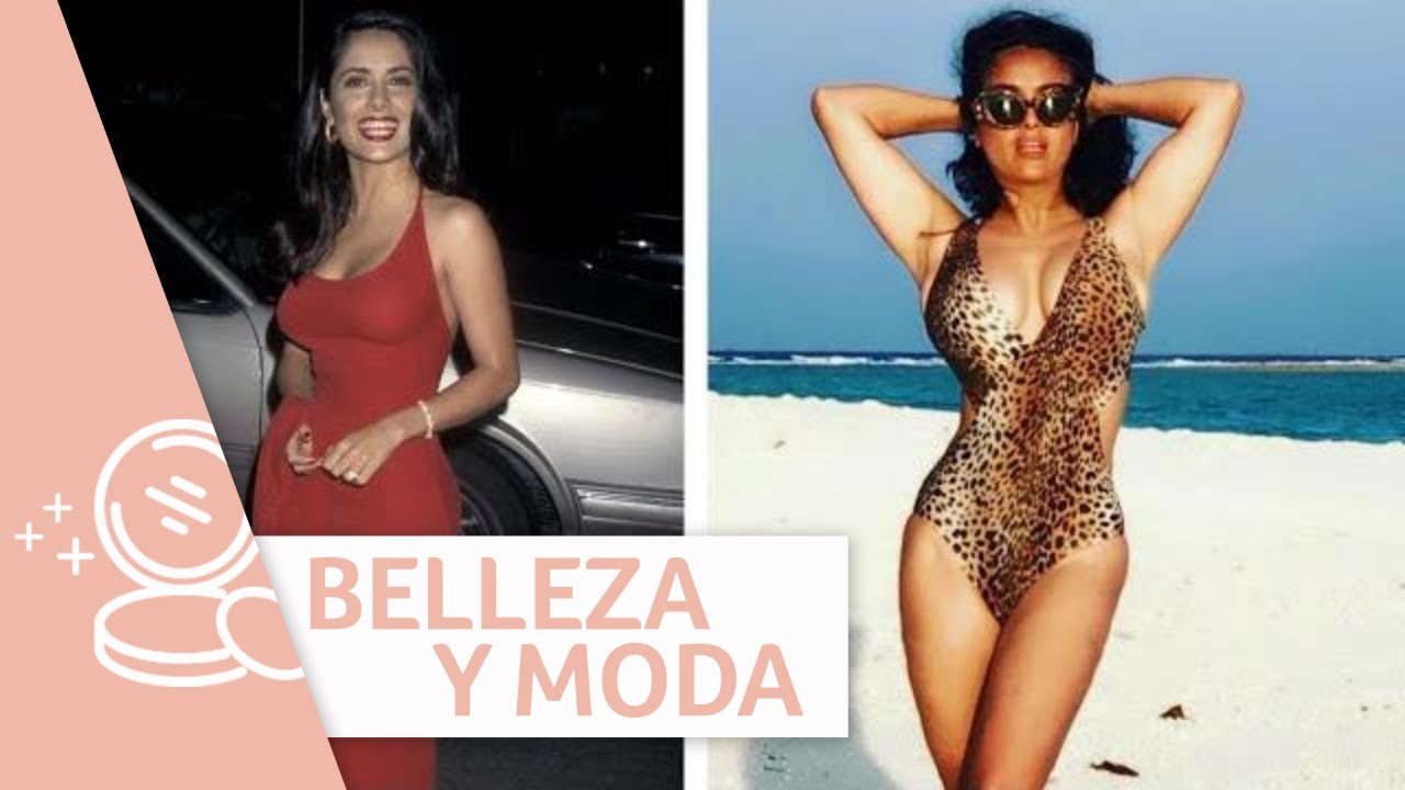 Salma Hayek confesó si se ha hecho cirugías plásticas | Belleza y Moda | Telemundo Lifestyle looks com jaqueta jeans
