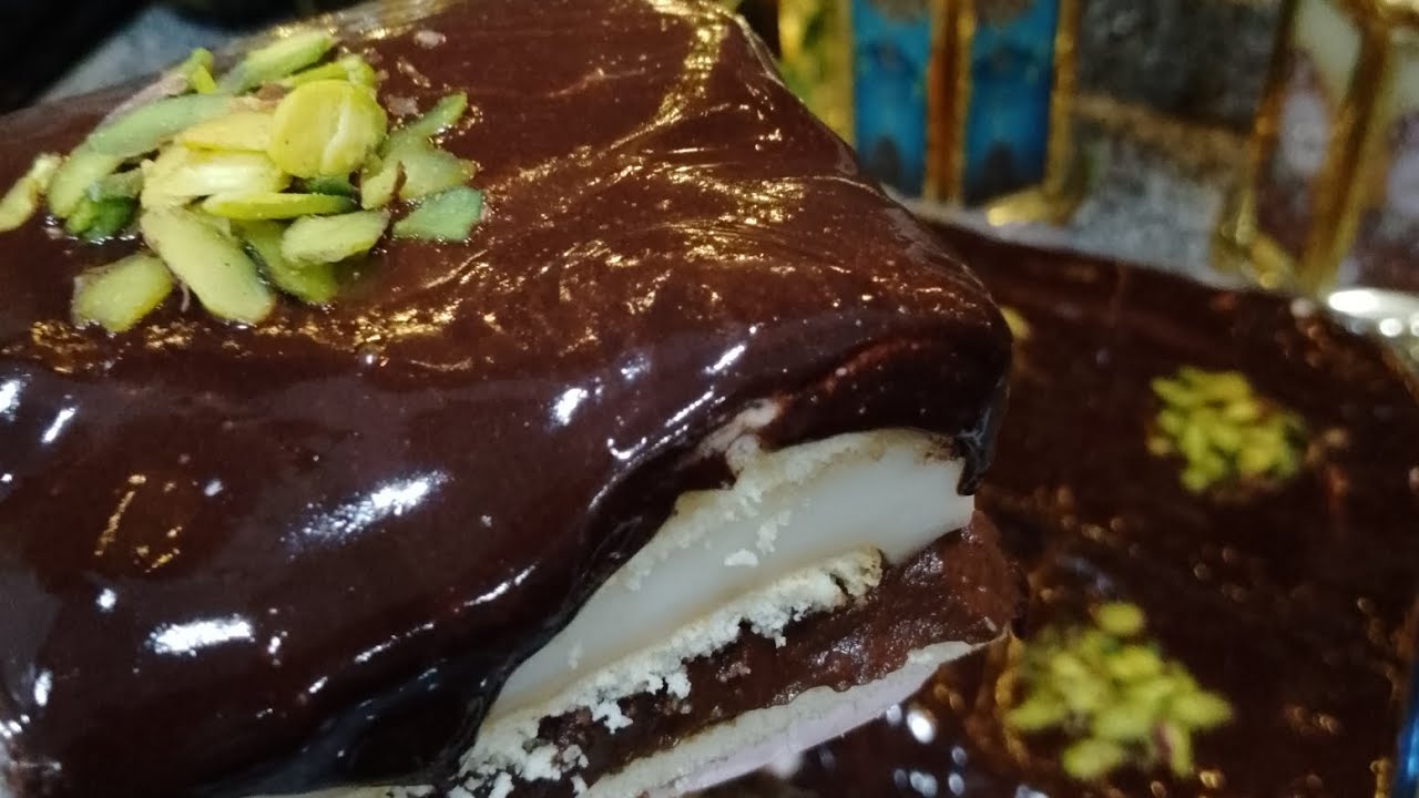 أطيب حلا بارد بدون فرن البسطة التركية بطعم رهيب