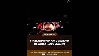 DIAMOND ALIVYOINGIA NA HAPPY MWANZA #duet #music