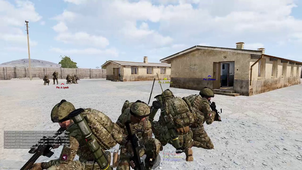 ArmA 3 Platoon Parachute Training 12/02/17 6th Airborne Division
