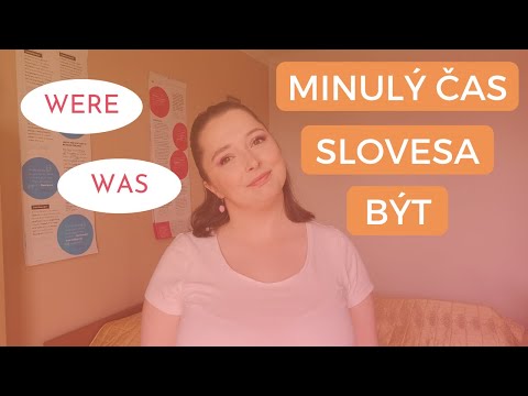 Sloveso být v minulém čase | Was a were