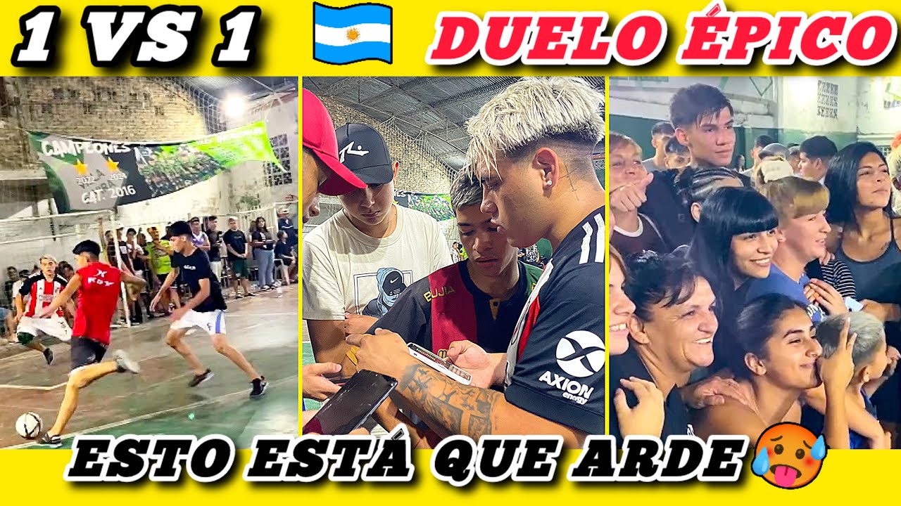 1 VS 1 - Duelo EPICO 💥 Villa Fiorito Argentina 