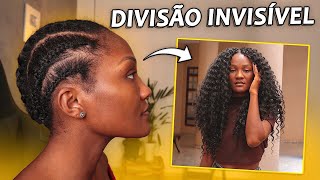 CROCHET BRAIDS CACHEADO COM DIVISÃO INVISÍVEL 