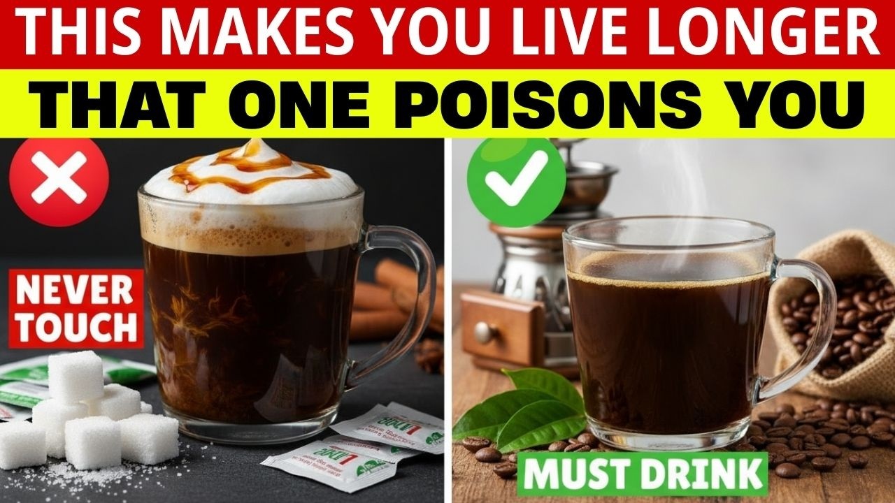Over 60? 4 WORST Coffees You Should NEVER Touch and 4 You MUST Drink Daily | Senior Health Tips