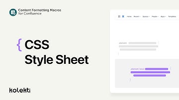 CSS Style Sheet Macro for Confluence Data Centre/Server | Mosaic: Content Formatting Macros