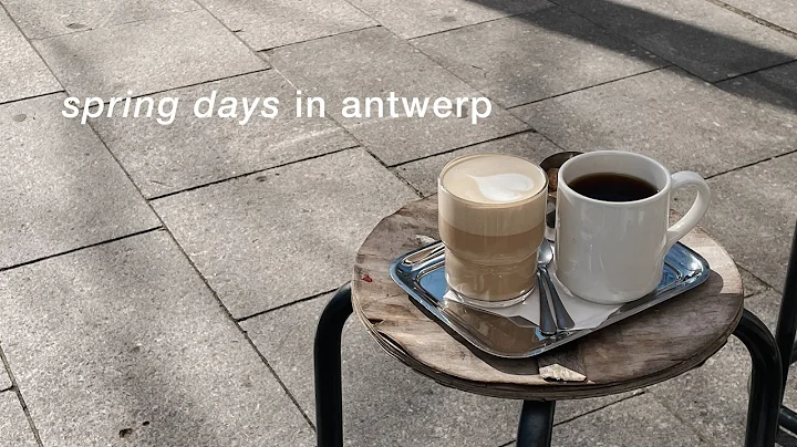 spring days in antwerp, between cafés & bookstores 🌷