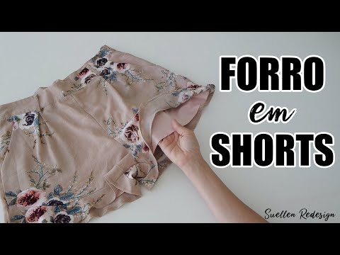 Vídeo: Por que shorts com forro?