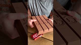 Giant KitKat Chocolate Bar | ASMR screenshot 5