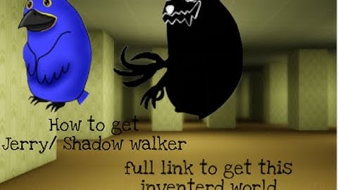 How to get jerry/Shadow walker chomik in FIND THE CHOMIKS