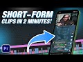 Short-Form Videos in SECONDS | Premiere &amp; Elgato Stream Deck
