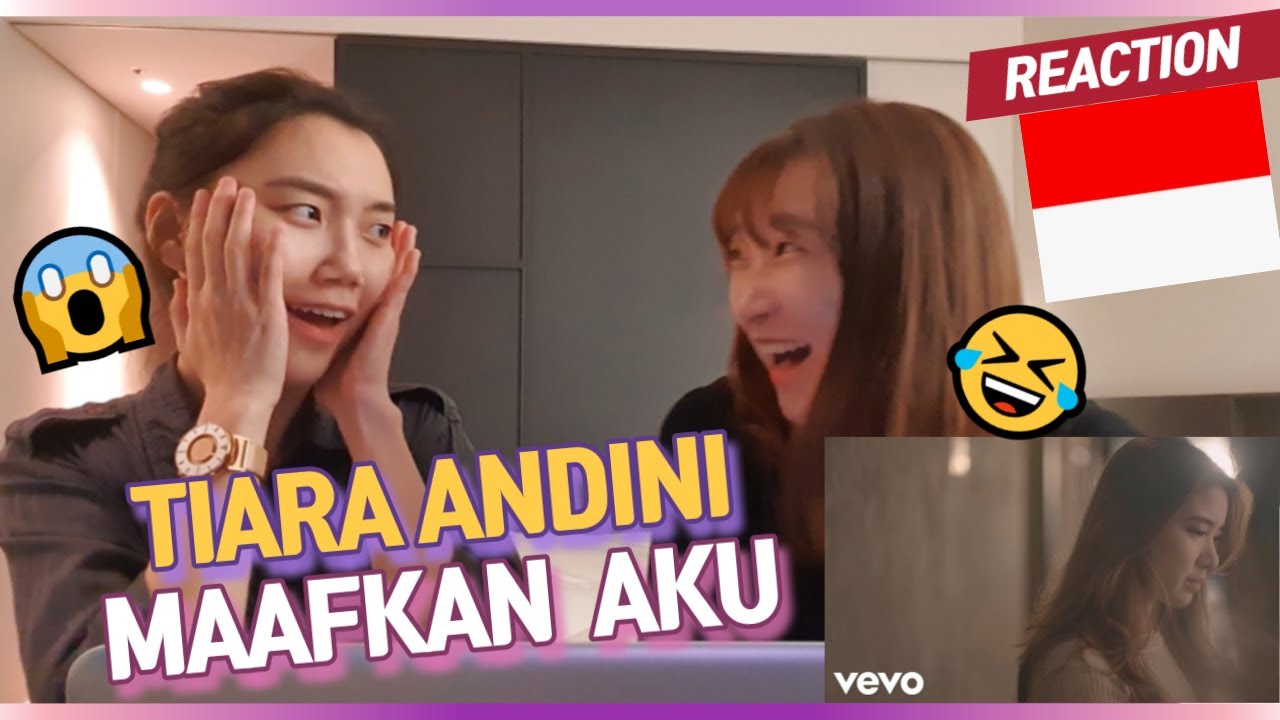 [ENG/INDO]Koreans react to 'Maafkan Aku' by Tiara Andini | Indonesian music video reaction