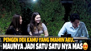 PRANK SHOLAWAT & NGAJI❗️DUA BIDADARI SAMA SANG PANGERAN😍