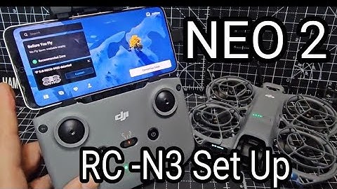 Dji Neo 2  Set Up RC-N3 Remote Controller