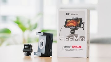 Record Full Frame Cinema Quality Video on your iPhone!!! --- The Accsoon SeeMo Review!